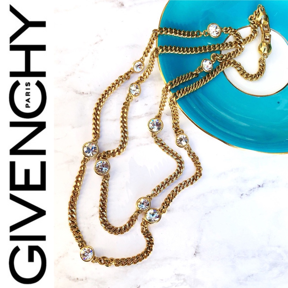 GIVENCHY SWAROVSKI Necklace ~ Haute Demi Parure